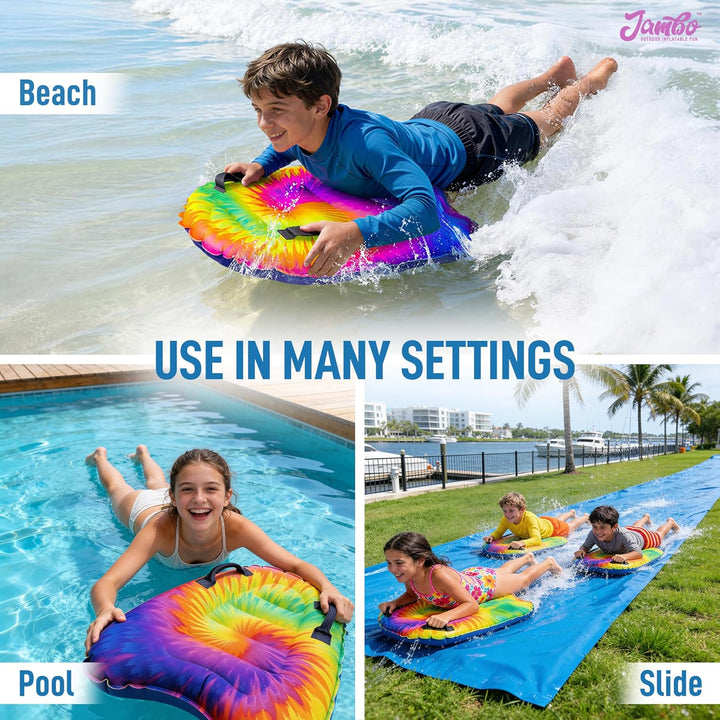 Jambo Premium Aufblasbare Pool Floats, Pool Spielzeug, Schwimmbretter für Pool, Strand oder Wasserru