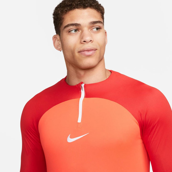 Nike Herren Academy Drill T-Shirt S Bright Crimson/University Red/, S Bright Crimson/University Red/
