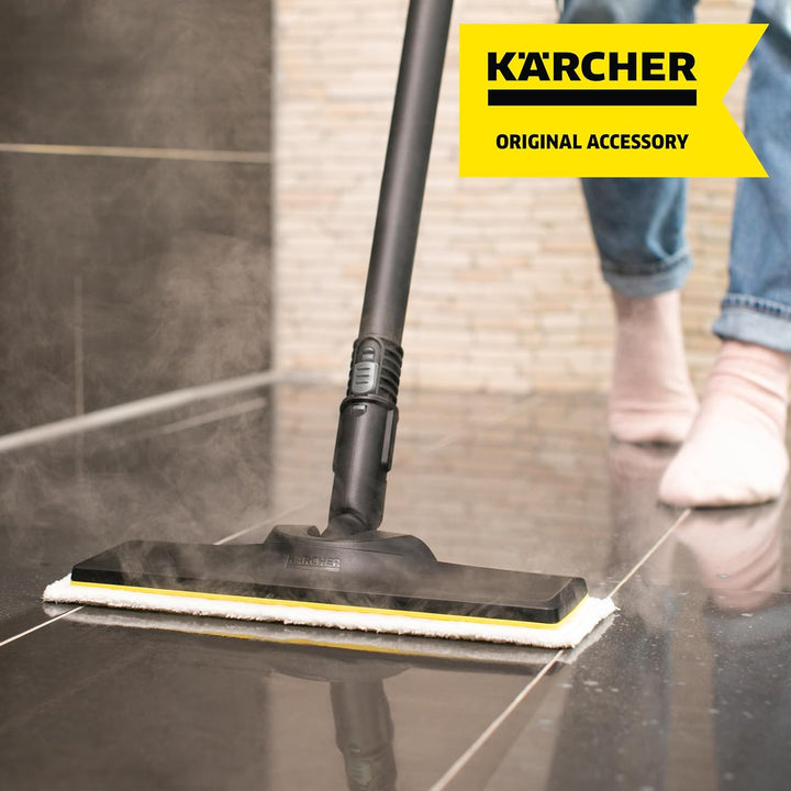 Kärcher Mikrofaser-Bodentücher EasyFix, kompatibel mit der Bodendüse EasyFix für die Kärcher SC Damp