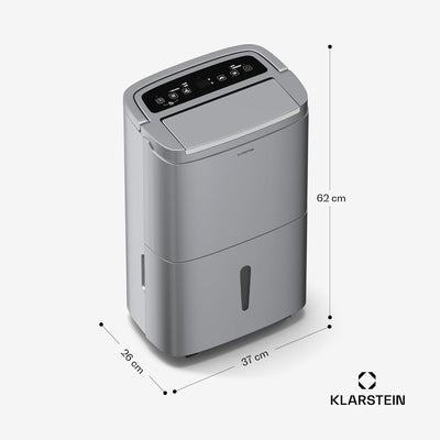 Klarstein DryFy Connect 50L Luftentfeuchter - 50L/Tag, WLAN-App-Steuerung, 7L Tank, 24h Timer, Autom