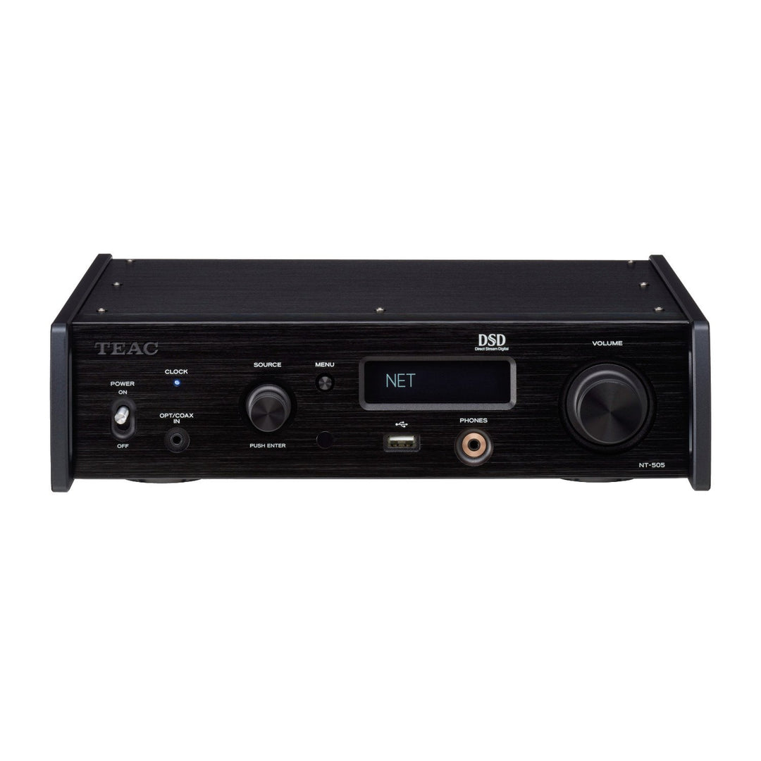 TEAC NT-505 USB-DA-Wandler/Netzwerk-Player Schwarz, Schwarz