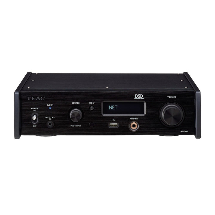 TEAC NT-505 USB-DA-Wandler/Netzwerk-Player Schwarz, Schwarz