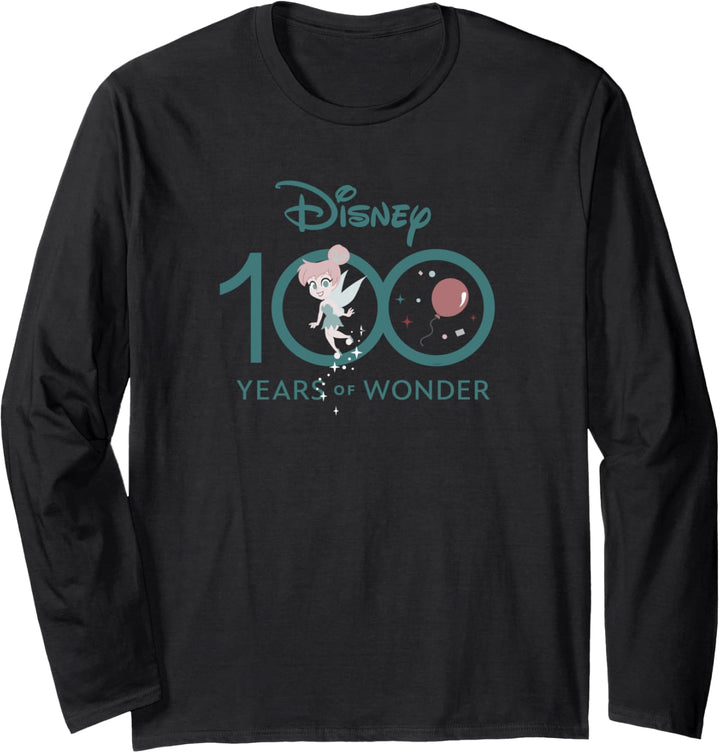 Disney 100 Anniversary 100 Years of Wonder Tinker Bell D100 Langarmshirt
