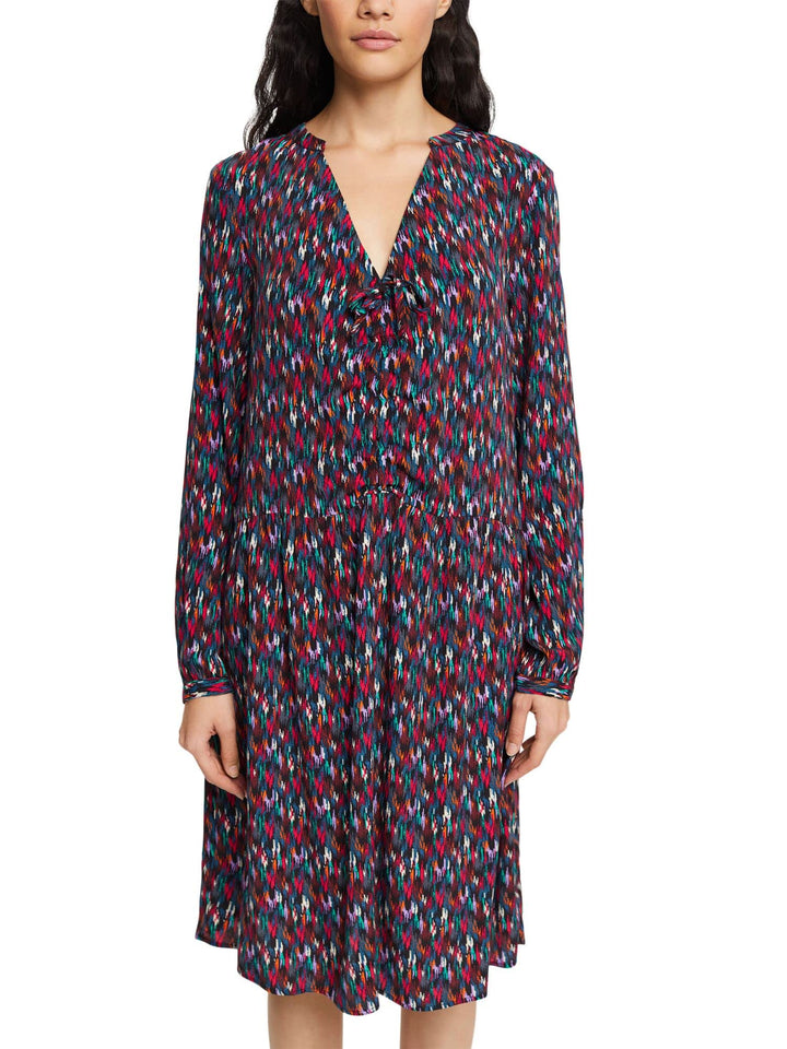 ESPRIT Damen 112ee1e309 Kleid 34 003/Black 3, 34 003/Black 3