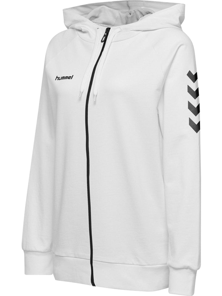 hummel Reissverschluss Kapuzenpullover Hmlgo Damen XS Blau, XS Blau