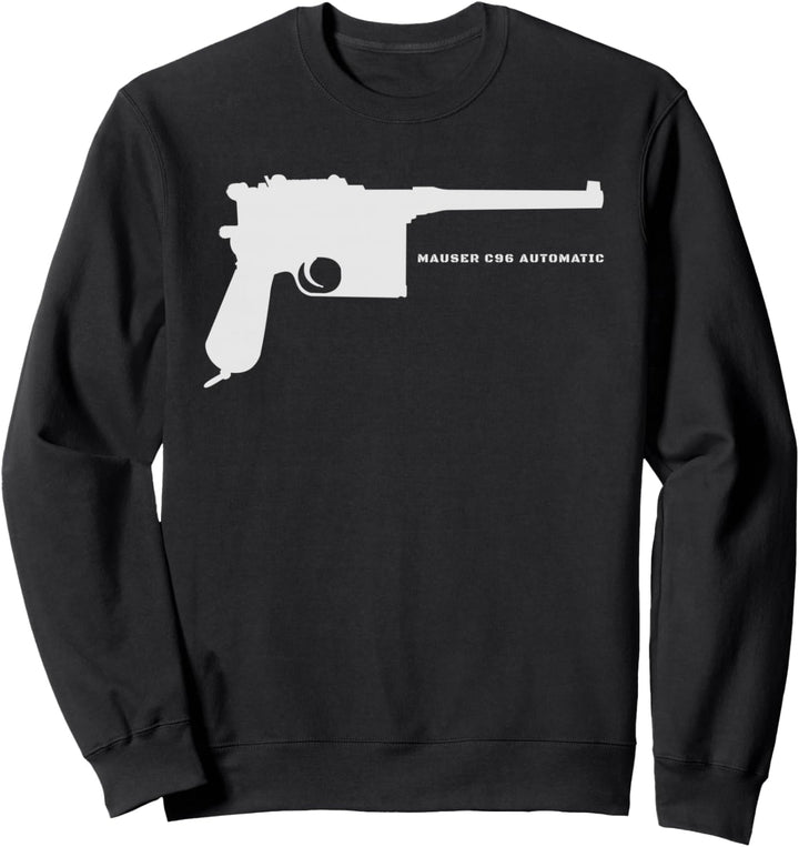 Mauser C96 Automatic WW1 German Pistol Gun T-Shirt Geschenk Sweatshirt