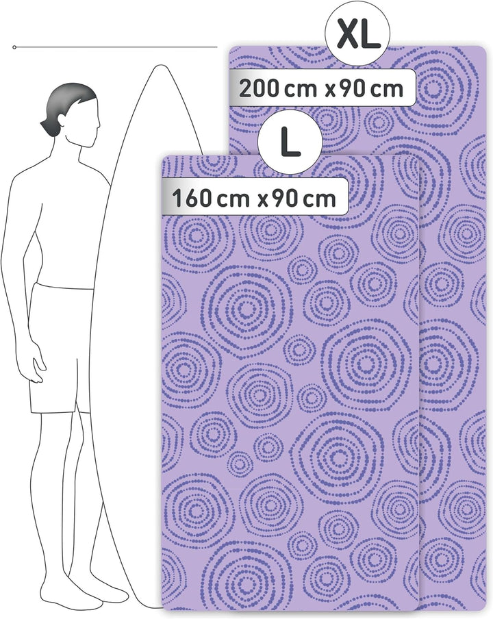 Fit-Flip Strandtuch XXL aus Mikrofaser - leicht und schnelltrocknend - 100% recyceltes Strandhandtuc