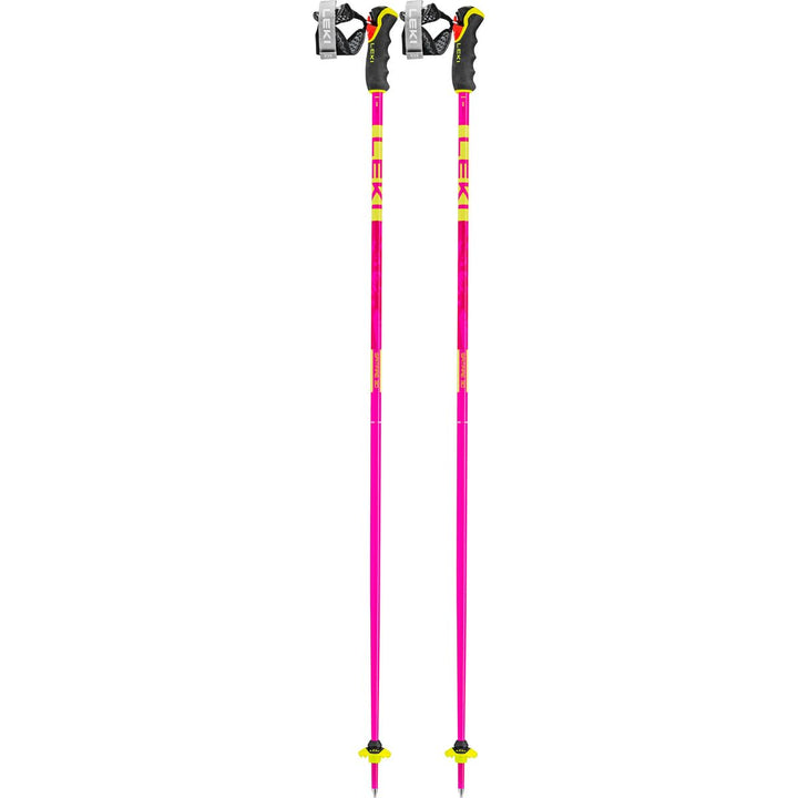 LEKI Spitfire 3D Skistöcke neonmagenta-neonyellow-berry 95cm, neonmagenta-neonyellow-berry 95cm