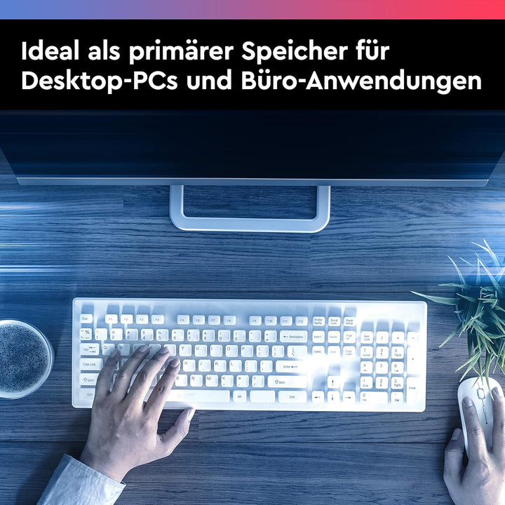 WD Blue 1TB Interne Festplatte (8,9 cm (3,5 Zoll)), SATA 6 Gb/s BULK WD10EZEX 1TB 3.5", 1TB 3.5"