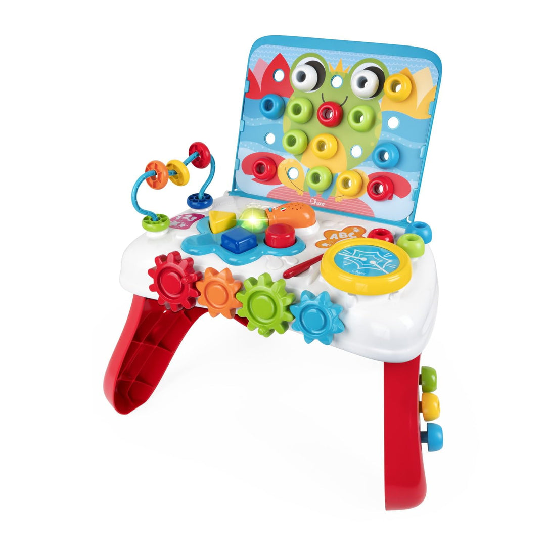 Chicco, Art&Craft Desk, Multiaktivitätstisch, Elektronisch Zweisprachig, Lichter, Geräusche, Sätze,