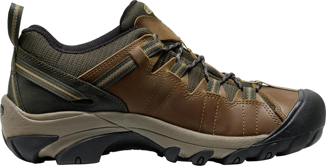 KEEN Targhee 2 Halbhohe wasserfeste Herren-Wanderschuhe 40.5 EU Weit Martini Olive Khaki, 40.5 EU We