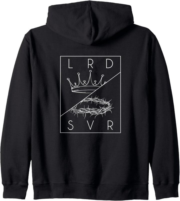 Jesus Christian Lord & Savior graphic Kapuzenjacke