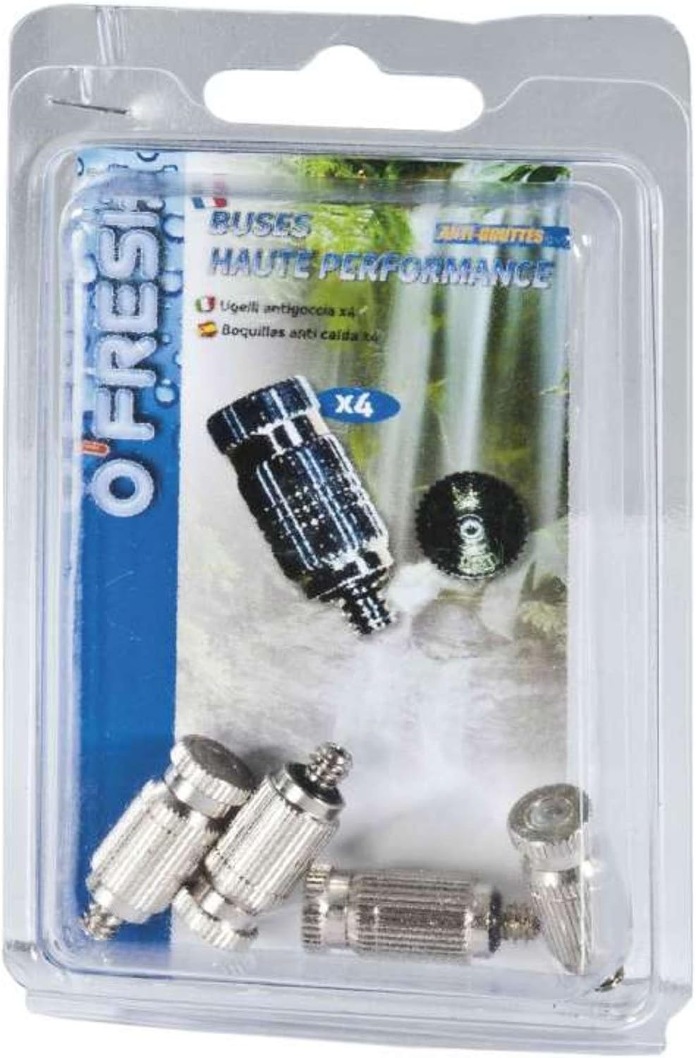 O'FRESH Antitropfen Sprühnebel düsen x4 für sprühnebel kühlung Terrassen- Nebelgeräte - Für O'Fresh