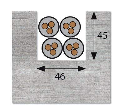 Eibenstock Mauerschlitzfräse EMF 150.1 inklusive 2x Diamant Trennscheiben & MDW Diamant Trennscheibe