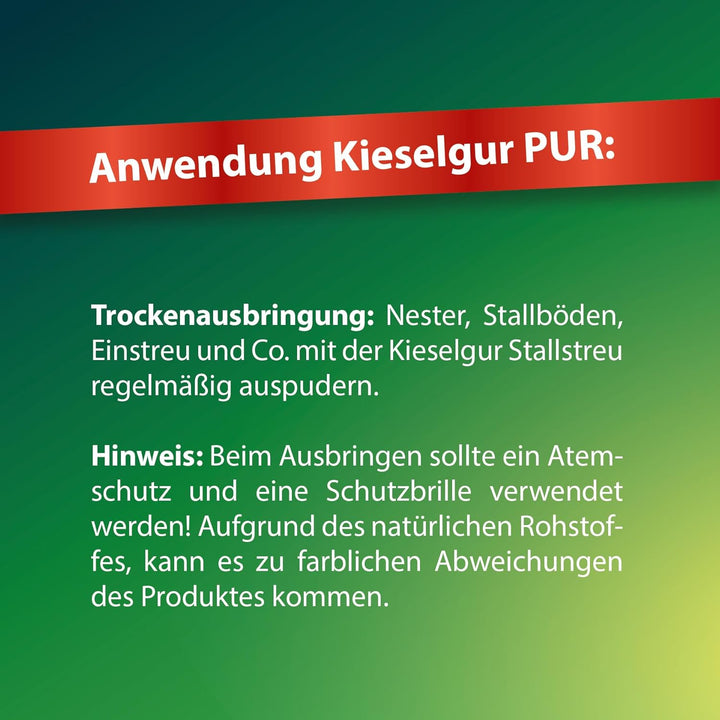 Röhnfried - Kieselgur PUR (600 g) - Naturreine Kieselerde in Pulver-Form - für ihren Hühnerstall, Ka