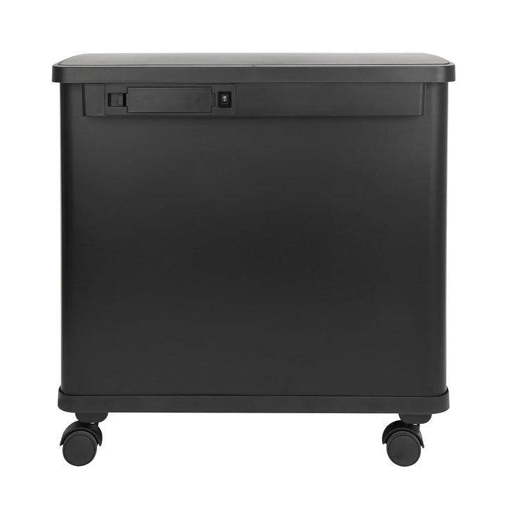 SVITA SR3X18 54L Sensor-Mülleimer 3 Fächer Mülltrennsystem Abfalleimer Stahl Schwarz SR3X18 (54L) Sc