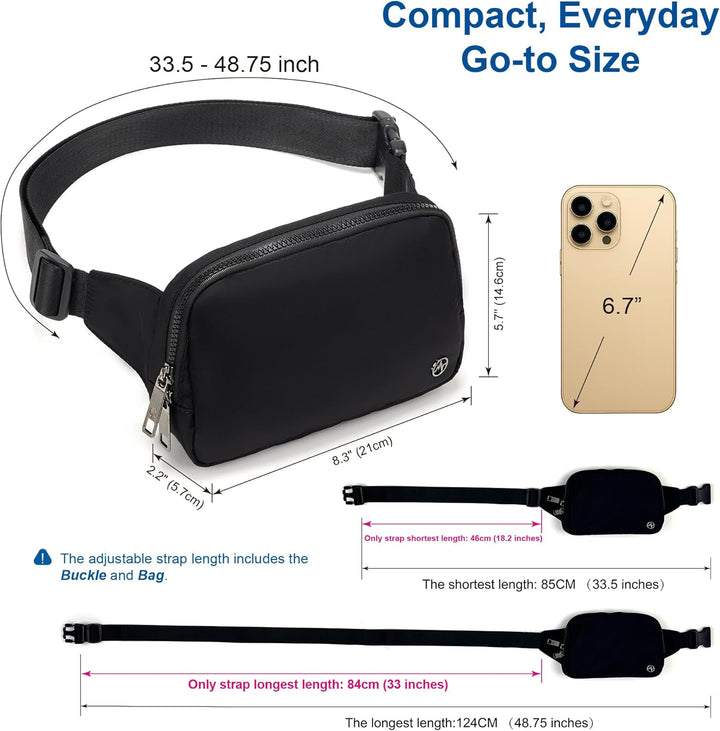 Pander Unisex Pd169902l Reisezubehör-Reisegürtel, Black Onyx Black Onyx Solide, Black Onyx Solide
