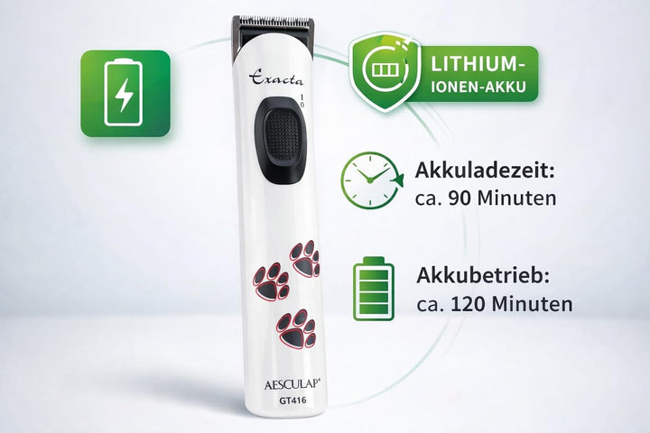 Rotschopf24 Edition: Neues Modell der Aesculap Exacta Schermaschine/Tiertrimmer/Pfotentrimmer/Gesich