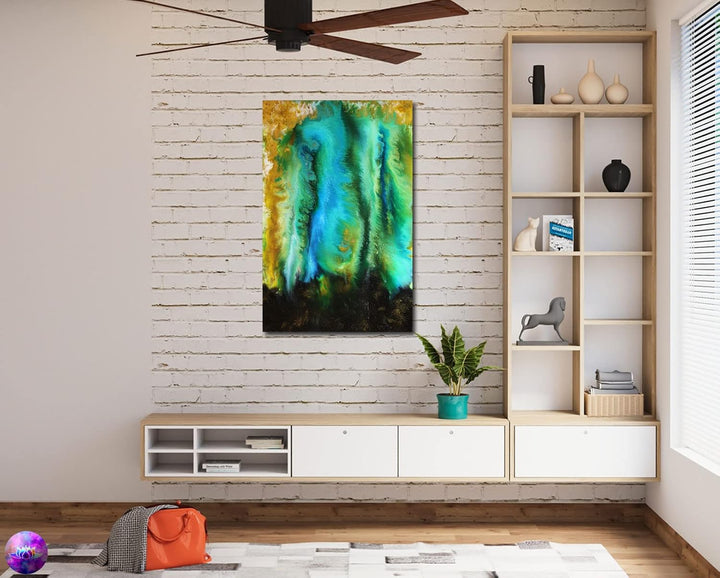 Gemälde Abstrakte Malerei Original - moderne hochglanz Wandbilder XXL - Resin Art Kunst Bild Harz Un