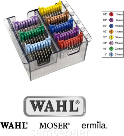 Rotschopf24 Edition: Akku Schermaschine,-für Profis Moser Pro Edition-, 2 XL Akku + 8 Metallaufsteck