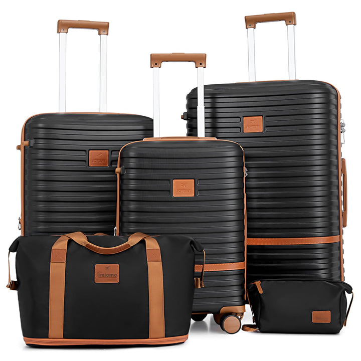 Joyway Koffer Reisekoffer von ABS Hartschalen Erweiterbar Trolley Kofferset mit TSA Schloss und 4 Ro