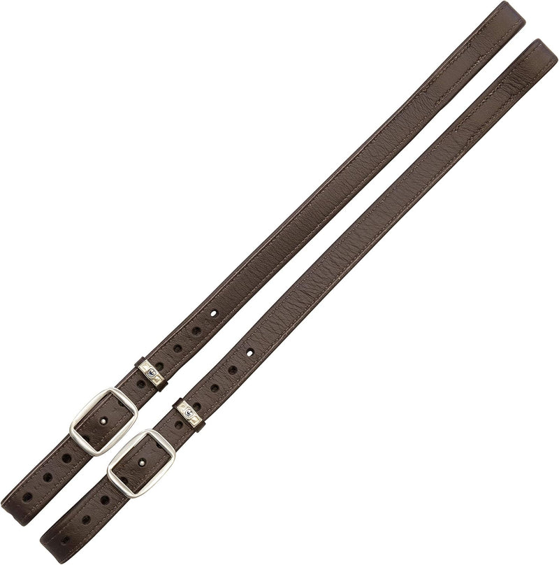 Stübben Steigbügelriemen Mono de Luxe Breite 1 Zoll ebony XL (88cm), ebony XL (88cm)