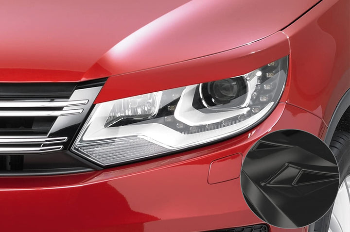 CSR-Automotive Scheinwerferblenden Kompatibel mit/Ersatz für VW Tiguan I (5N) SB170-G