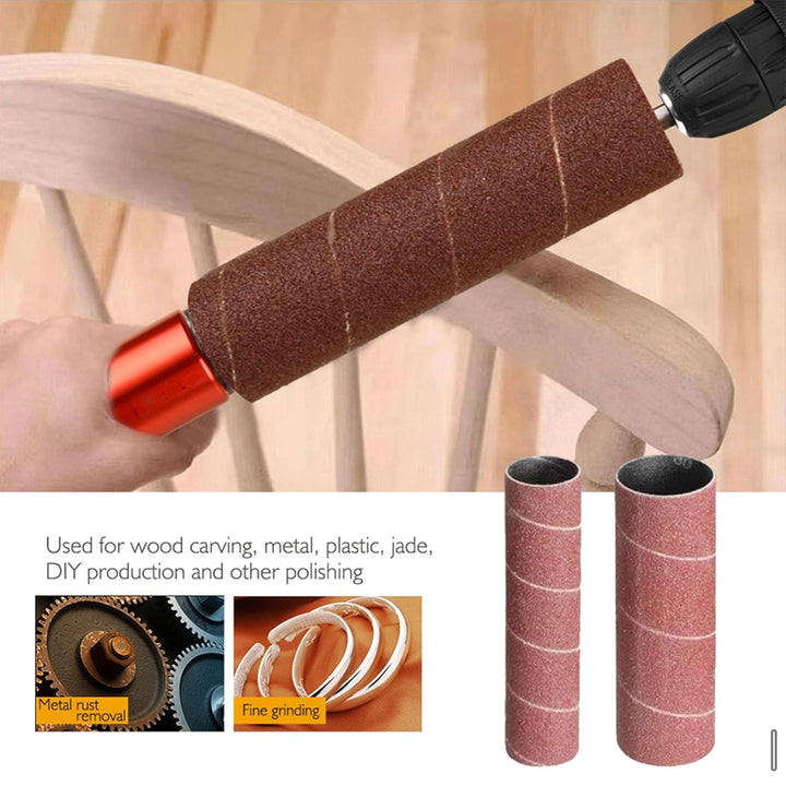 Spindelschleifer-Adapter, 1,5 Zoll, Schleiftrommel-Spindelkonverter, Holzbearbeitungswerkzeug, Kompa