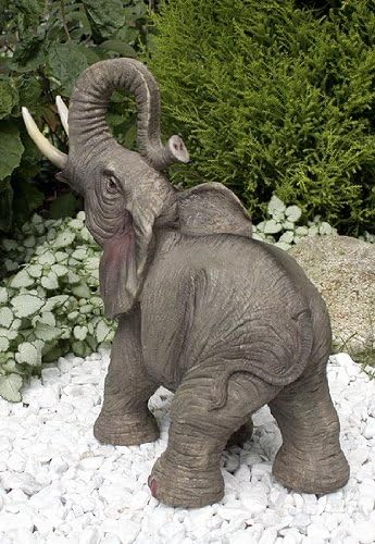 Fachhandel-Plus Glückselefant Jambo Elephant, afrikanische Elefantenskulptur,Elefant