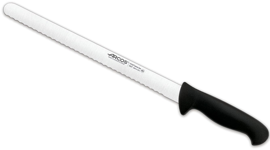Arcos Serie 2900 - Gebäckmesser Kuchenmesser - Klinge Nitrum Edelstahl 300 mm - HandGriff Polypropyl