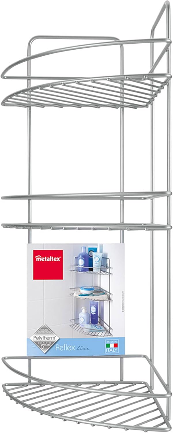 METALTEX RINCONERA 3 P. POLYTHERM 'Reflex', Detailed in The Description, Silber, 30 cm