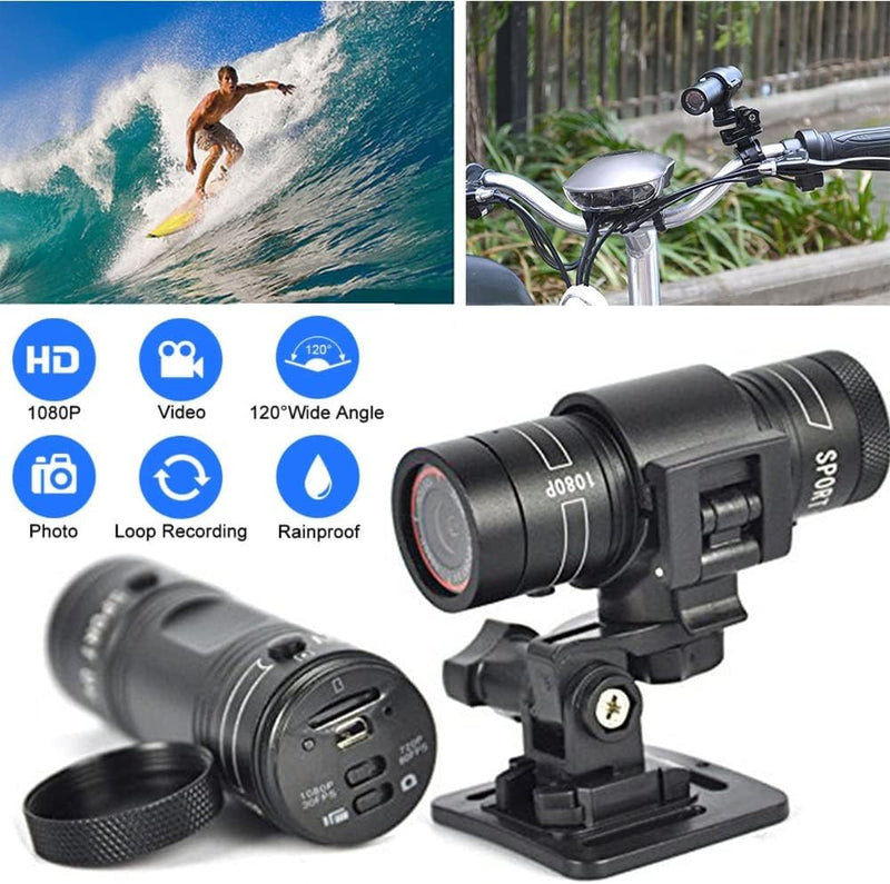 Hangang Mini Action cam 1080P Full HD Action Wasserdicht Sport Helm Bike Helm Video Kamera DVR AVI V