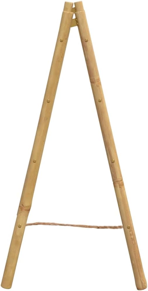 vidaXL Doppel Handtuchleiter, Handtuchständer mit 4 Sprossen, Handtuchablage für Bad Wohnzimmer Schl