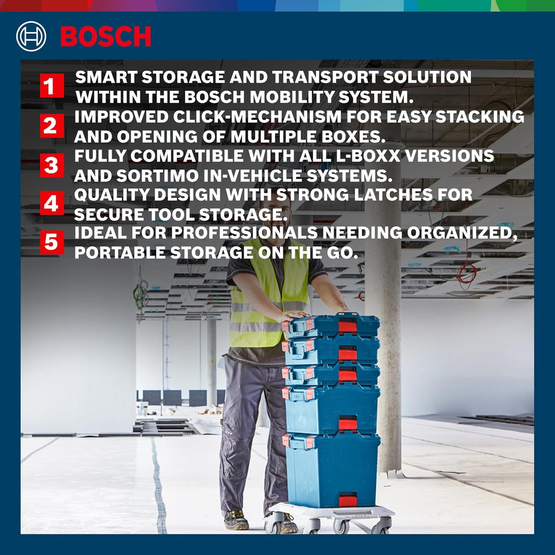 Bosch Professional Koffersystem L-BOXX 102 (Ladevolumen: 9,9 Liter, max. Belastung: 25 kg, Gewicht: