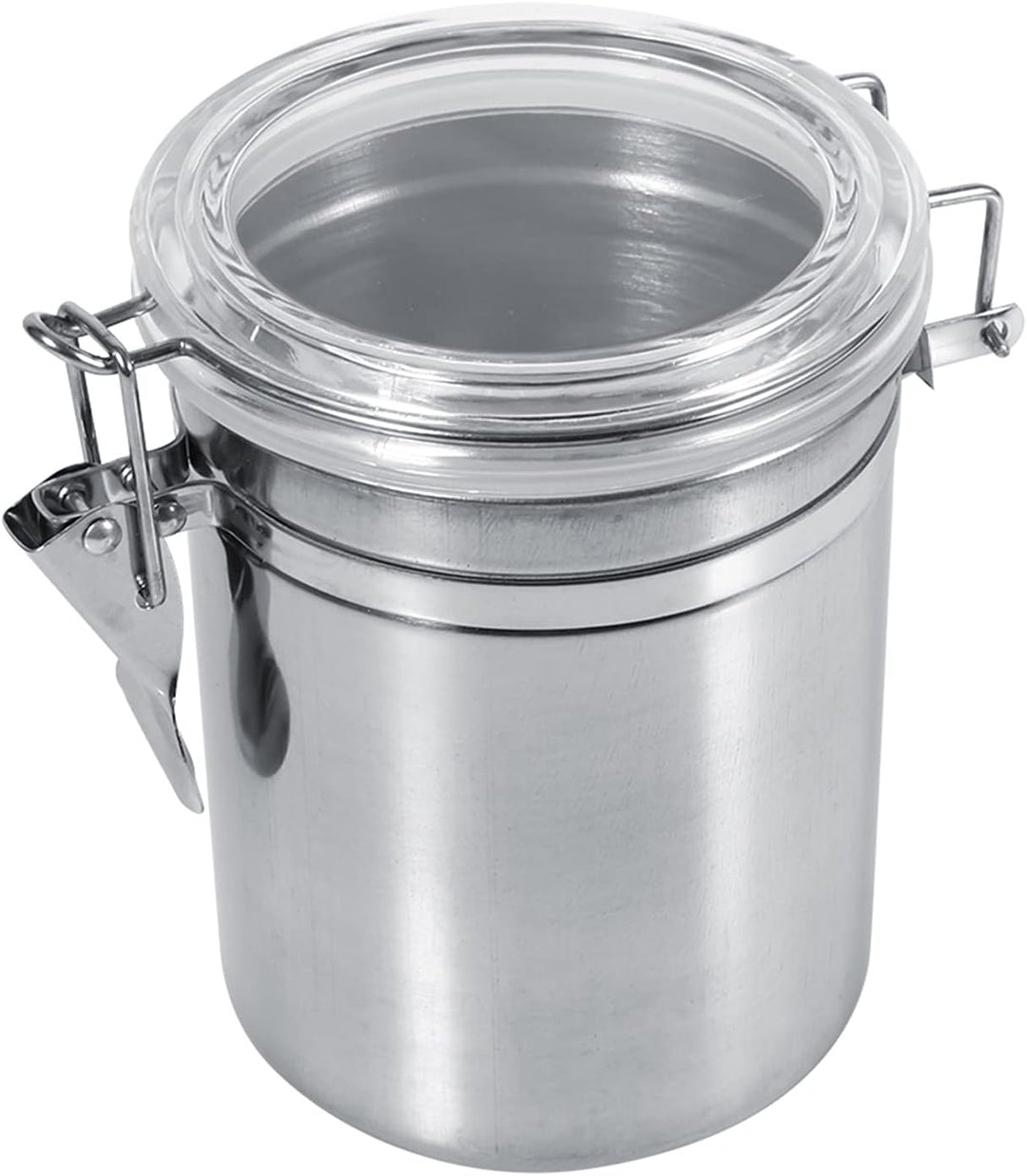 Hapivida Luftdichte Vakuum Kaffeedose, 1000ml Edelstahl Kaffeepulver Dose mit Aroma-Deckel und Versc