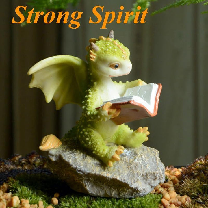 Miniatur Fee Garten Drache Figurine- Mein Solokonzert Singen Drache, Singen Drache