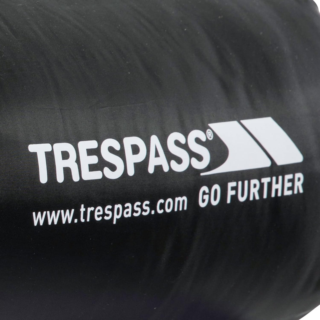 Trespass Envelop Hohlfaser 3 Jahreszeiten Einzelschlafsack für Reisen Camping Schwarz Einheitsgrösse