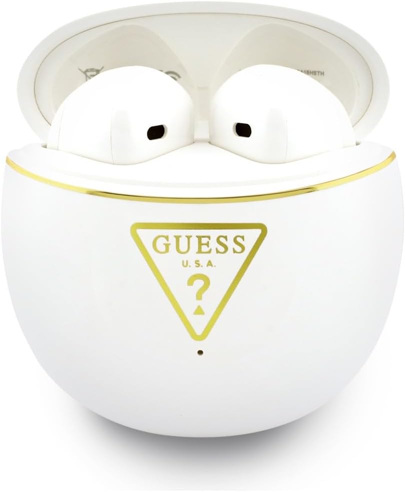 CG MOBILE Guess Gold Line Triangle TWS-Kopfhörer (Weiss)