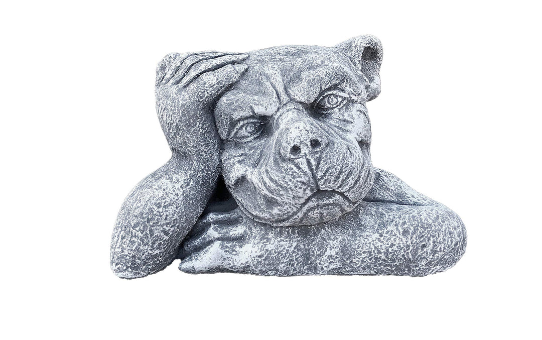 stoneandstyle Steinfigur Gargoyle Torwächter, Frost- und wetterfest, massiver Steinguss