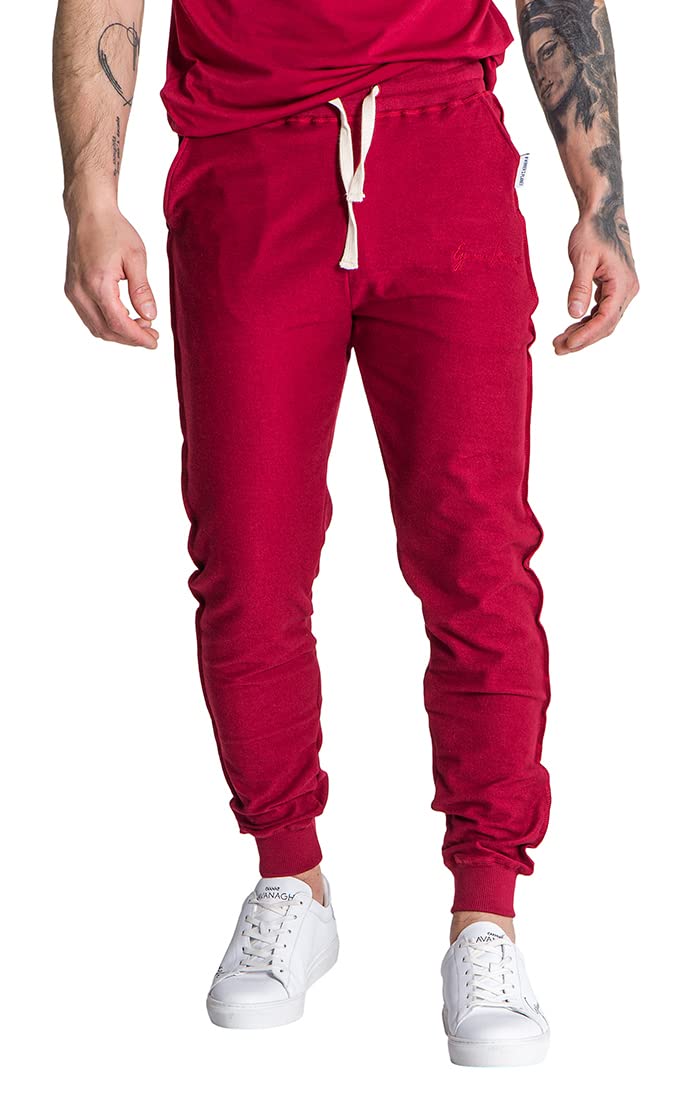 Gianni Kavanagh Herren Burgundy Winner's Planet Joggers Jogger S Rot, S Rot