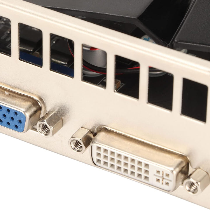 Yctze 4 GB GDDR5-Grafikkarte, 128 Bit für AMD für Radeon HD 7670, HDMI/DP/DVI-Schnittstelle, Unterst