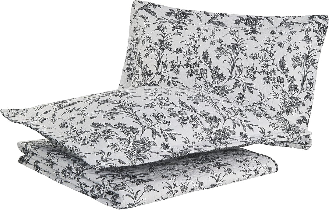 Laura Ashley Home Collection Wendebettwäsche aus Baumwolle mit passenden Kissenbezügen, leichte Heim