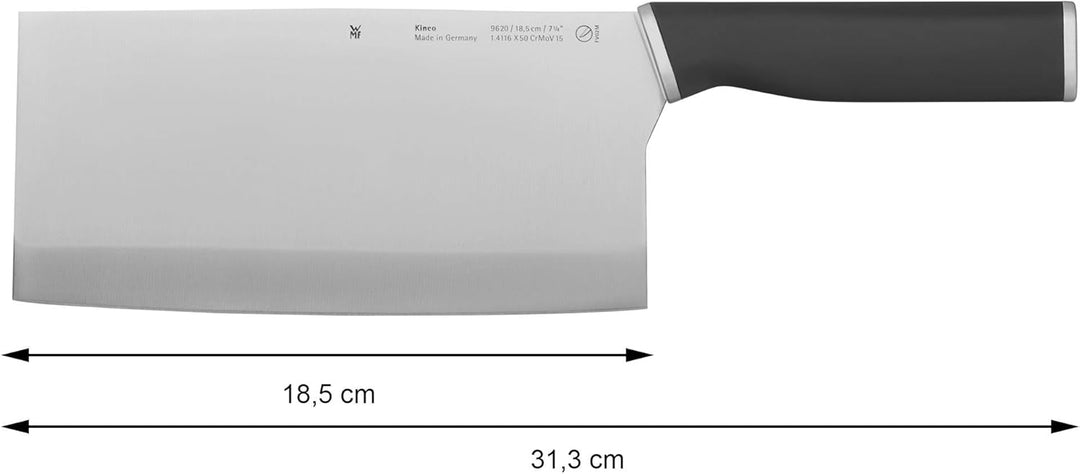 WMF Kineo Chinesisches Kochmesser 31,3 cm, Made in Germany, Küchenmesser, Performance Cut, Kinetisch