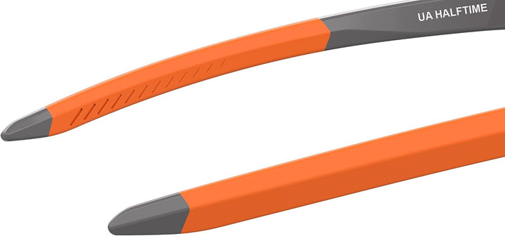 Under Armour Halbzeit-Sonnenbrille für Erwachsene, Azabache/Orange, 99 für Damen, Azabachgrau/Orange