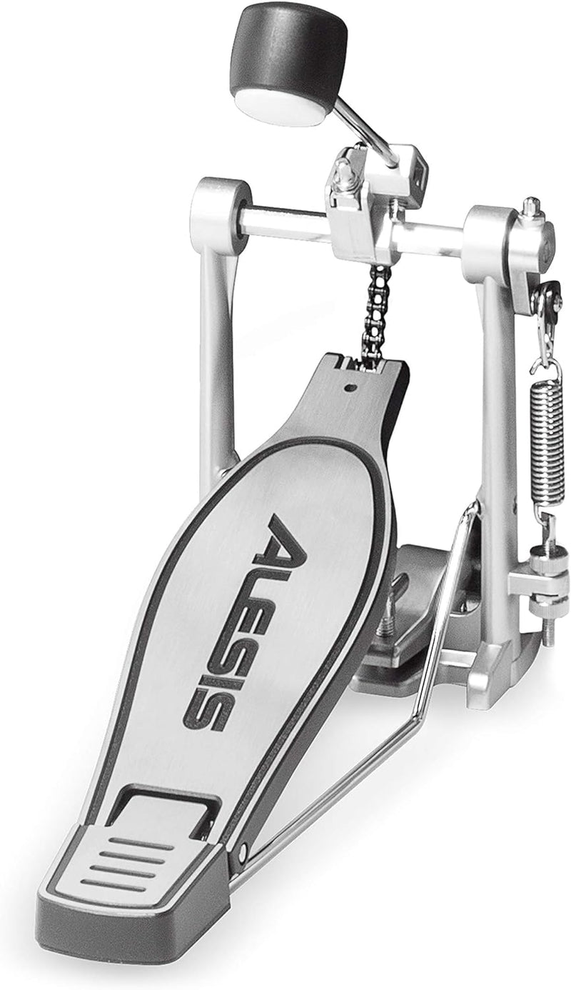 Alesis Drums KP1 – Kick Drum Pedal mit Kettenantrieb für nahezu jedes Alesis E-Drum Set oder akustis
