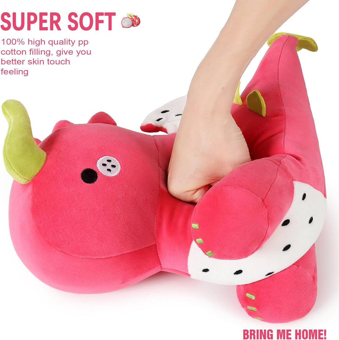 shownicer Plüschtier Dinosaurier Kuscheltier Stofftier Kawaii Dino Plüsch Kissen Spielzeug Plüschsau
