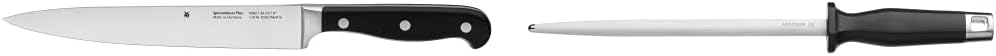 WMF Spitzenklasse Plus Fleischmesser 32,5 cm, Performance Cut, Spezialklingenstahl, Klinge 20 cm & S