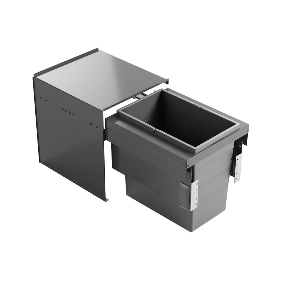 Hailo Abfallsammler 3608611 | Cargo Aqua Abfalltrennsystem für Spülenunterschrank | Trennung in 28 L