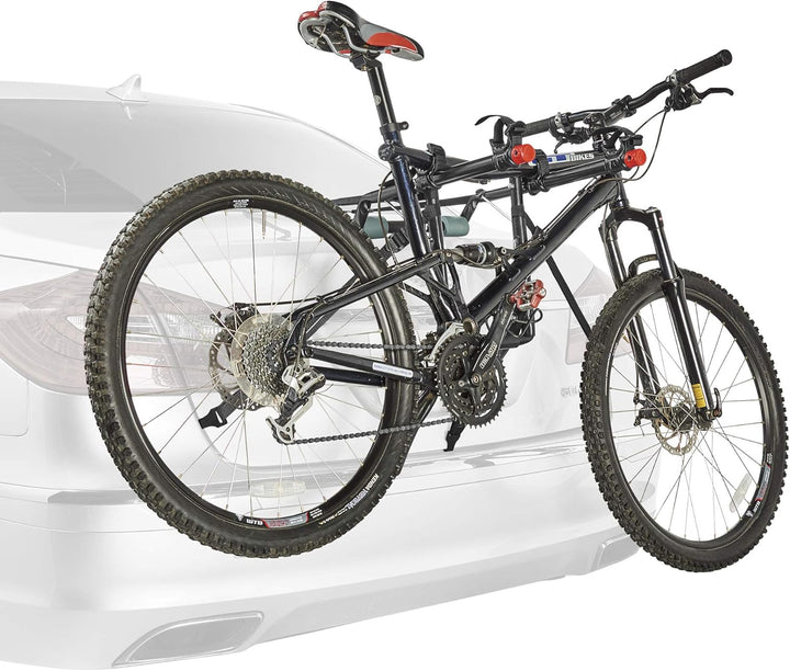 Allen Sports Deluxe 2-Bike Trunk Berg-Rack 2 Fahrräder Schwarz, 2 Fahrräder Schwarz