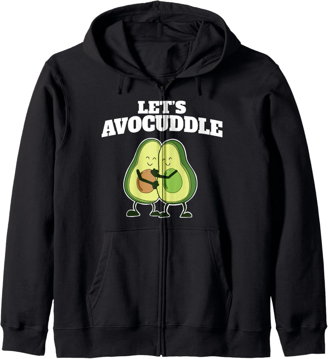Let's Avocuddle funny Couple Let's Avocuddle Kapuzenjacke